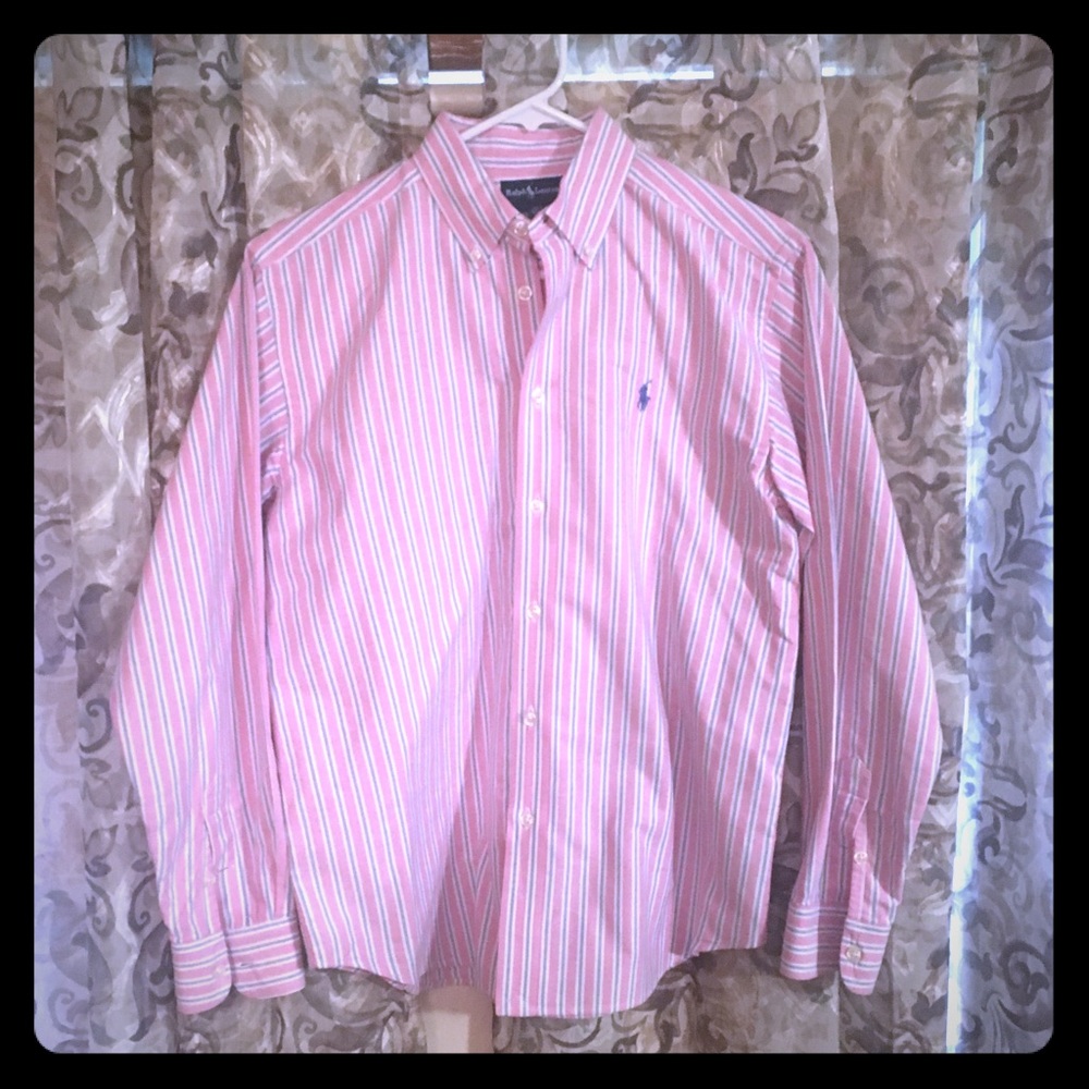Ralph Lauren Kids Large Button Up Dress Shirt